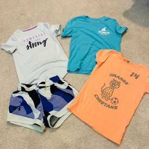 Girls workout wear
